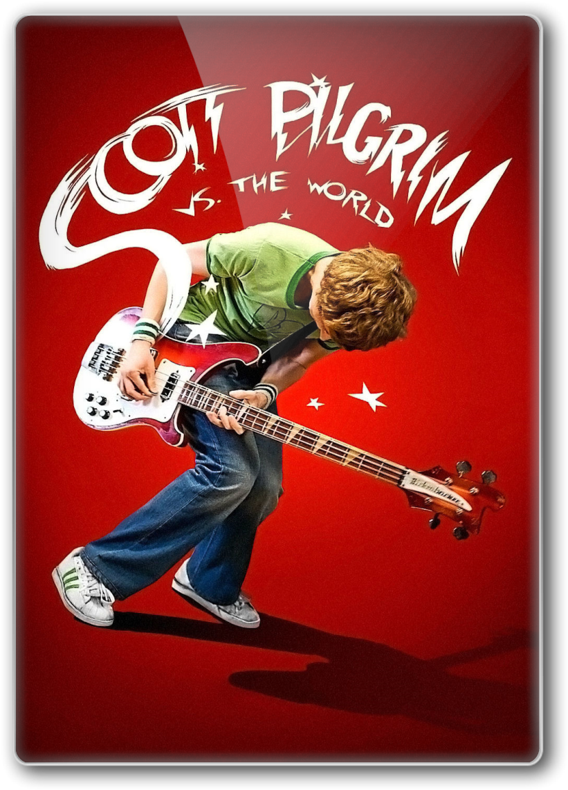 Scott Pilgrim Vs - Scott Pilgrim Vs The World (848x1172), Png Download