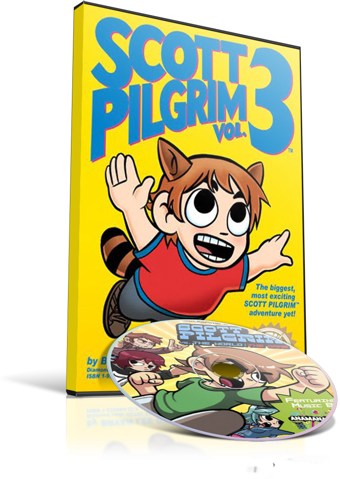 Scott Pilgrim Mario References (800x1046), Png Download