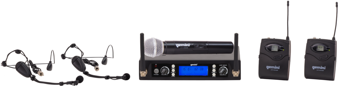 Wireless Microphone System - Wireless (1200x800), Png Download