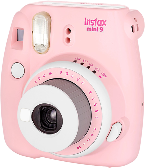 Fujifilm Polaroid Camera Mini9 Package With Photo Paper - Fujifilm (600x600), Png Download