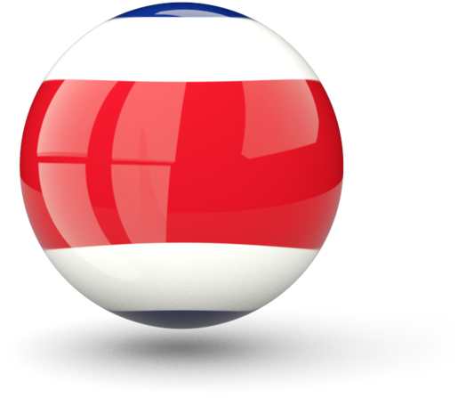 Illustration Of Flag Of Costa Rica - Costa Rica Flag Icons (640x480), Png Download