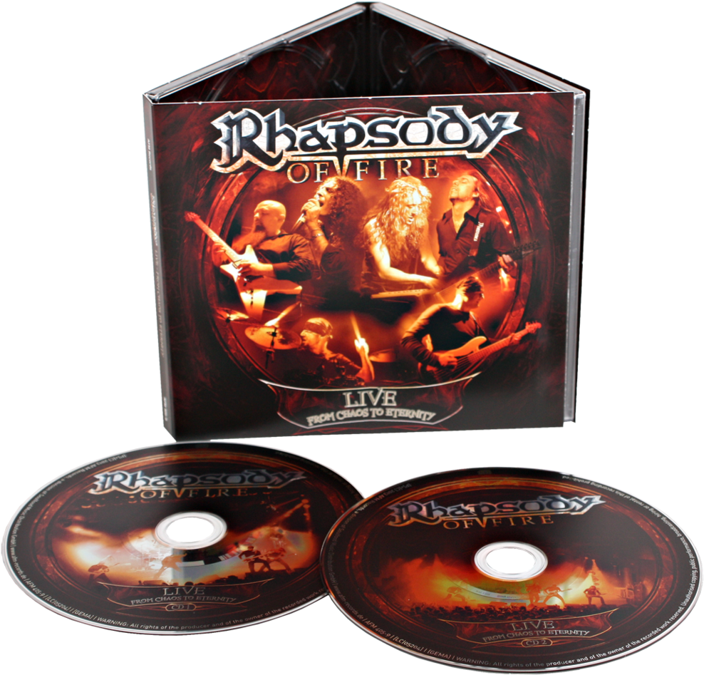 Rhapsody Of Fire - Rhapsody Of Fire Chaos To Eternity (1000x958), Png Download