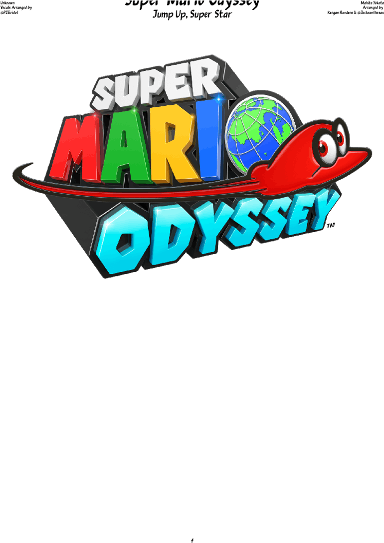 Super Mario Odyssey (850x1100), Png Download