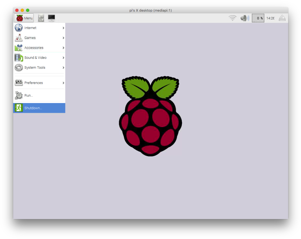 04 Shutdown Your Rpi From The Main Menu - Raspberry Pi Change Keyboard Layout (970x770), Png Download