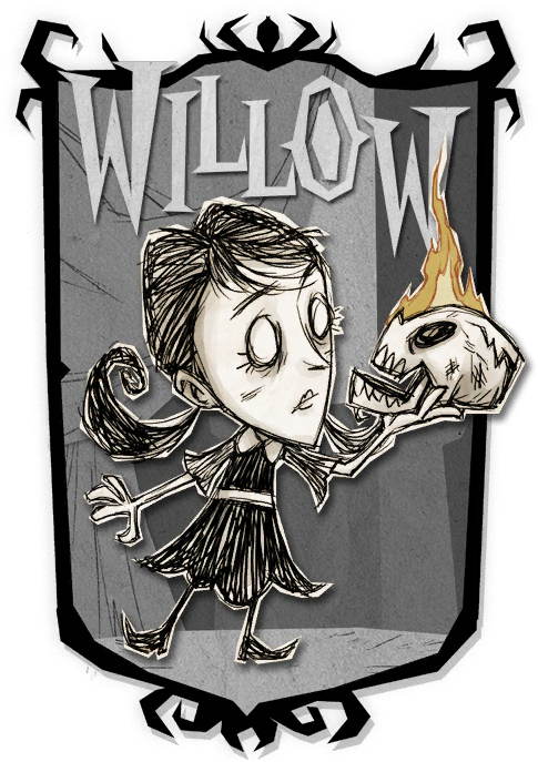Don't Starve Together Character Portraits - Wendy Skins Don T Starve (485x687), Png Download