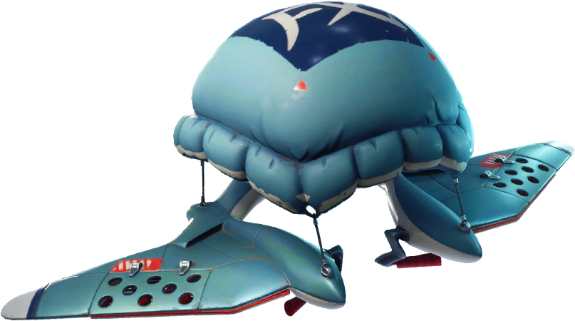 The Post Fortnite V6 - Fortnite Glider Poofy Parasail (1024x1024), Png Download