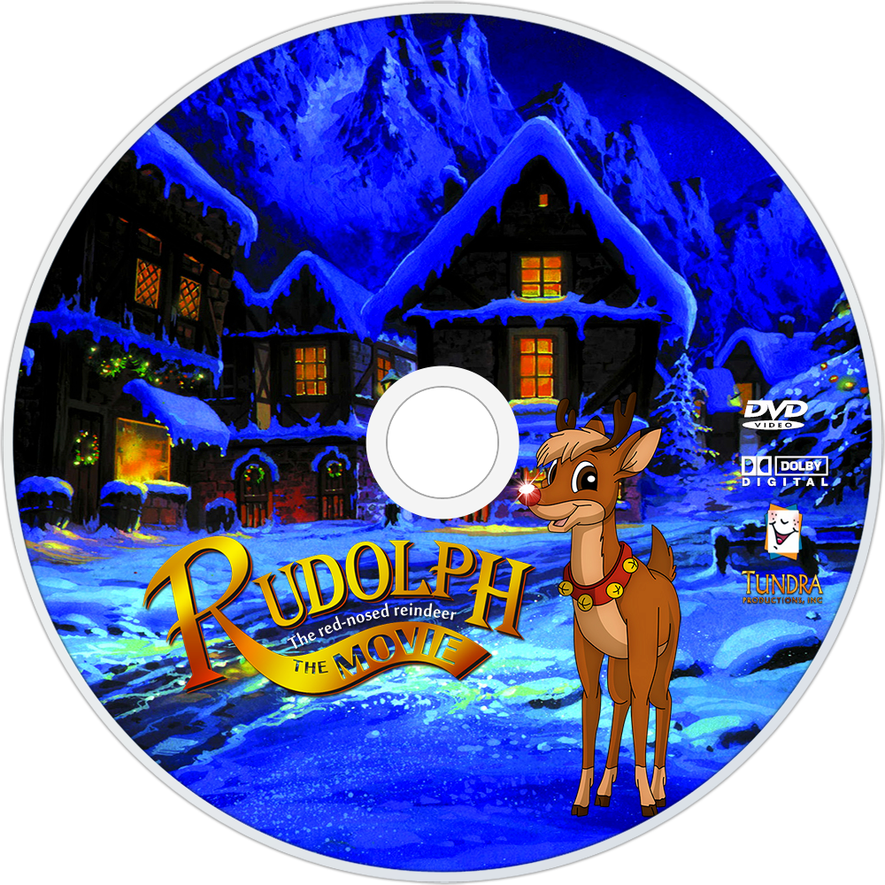 Rudolph The Red-nosed Reindeer - Rudolph The Red Nosed Reindeer Background Hd (1000x1000), Png Download