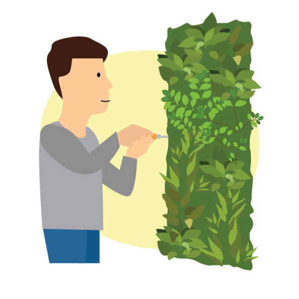 Gyprock/plasterboard Our Preference Is To Screw Directly - Illustration (600x686), Png Download