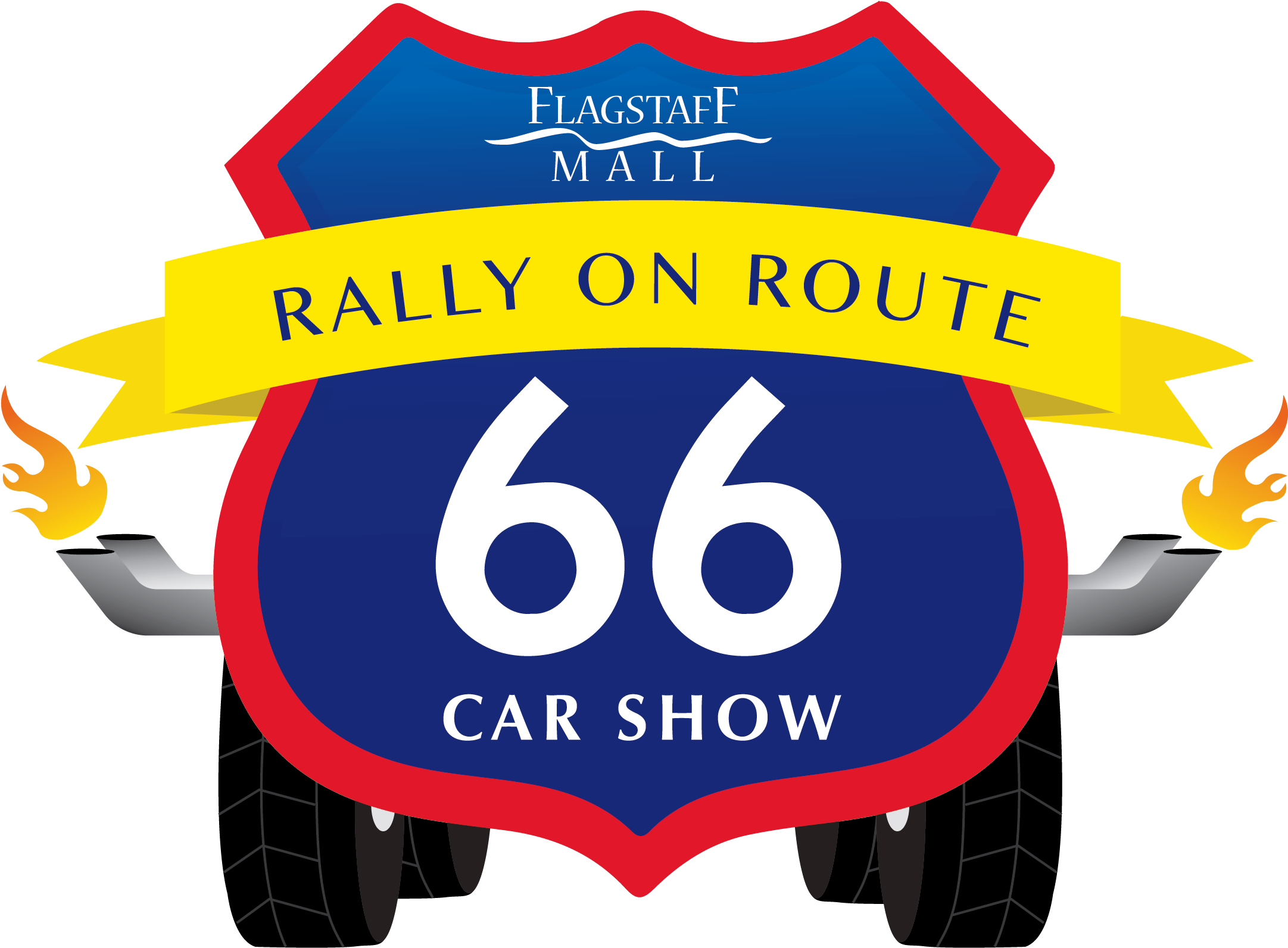Rally On Route 66 Car Show Presented By Flagstaff Mall (2201x1693), Png Download