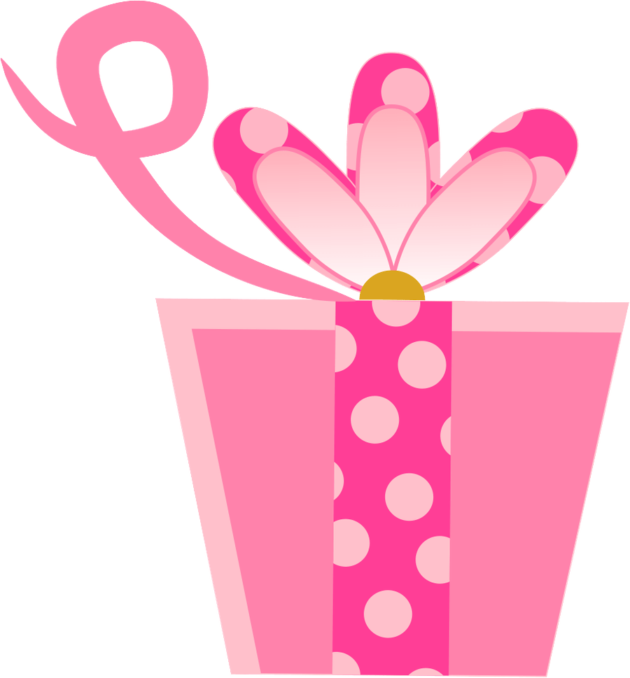 Pink Clipart In Birthday (900x969), Png Download