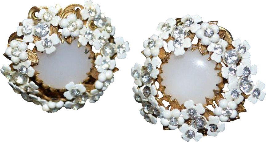 Earrings (863x863), Png Download