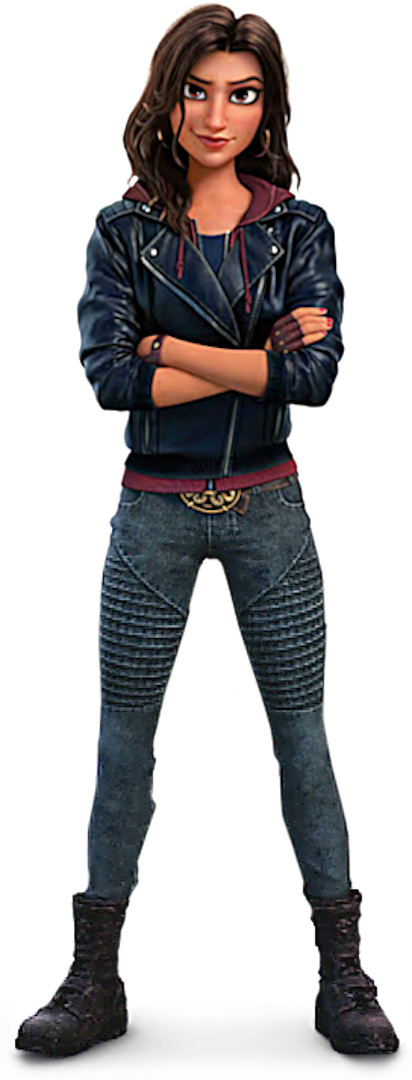 Shank Is A Character In Disney's 2018 Animated Feature - Shank Wreck It Ralph (412x1080), Png Download