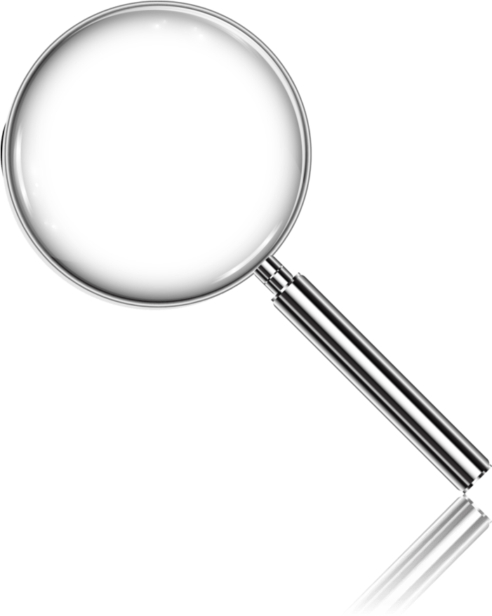 Magnifying Glass - Circle (700x1016), Png Download