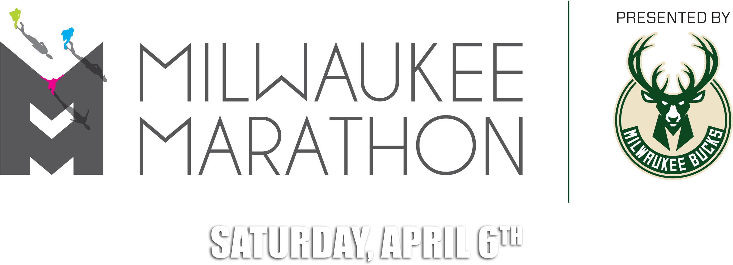 The Milwaukee Marathon Is Returning On Saturday, April - Milwaukee Marathon (2839x943), Png Download