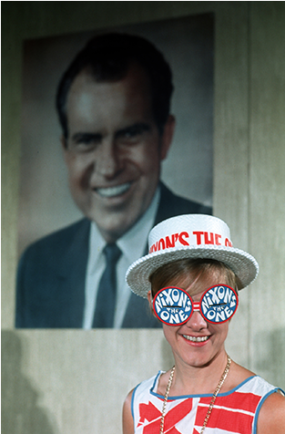 Nixon Supporter At The Republican National Convention, - Fun (700x475), Png Download