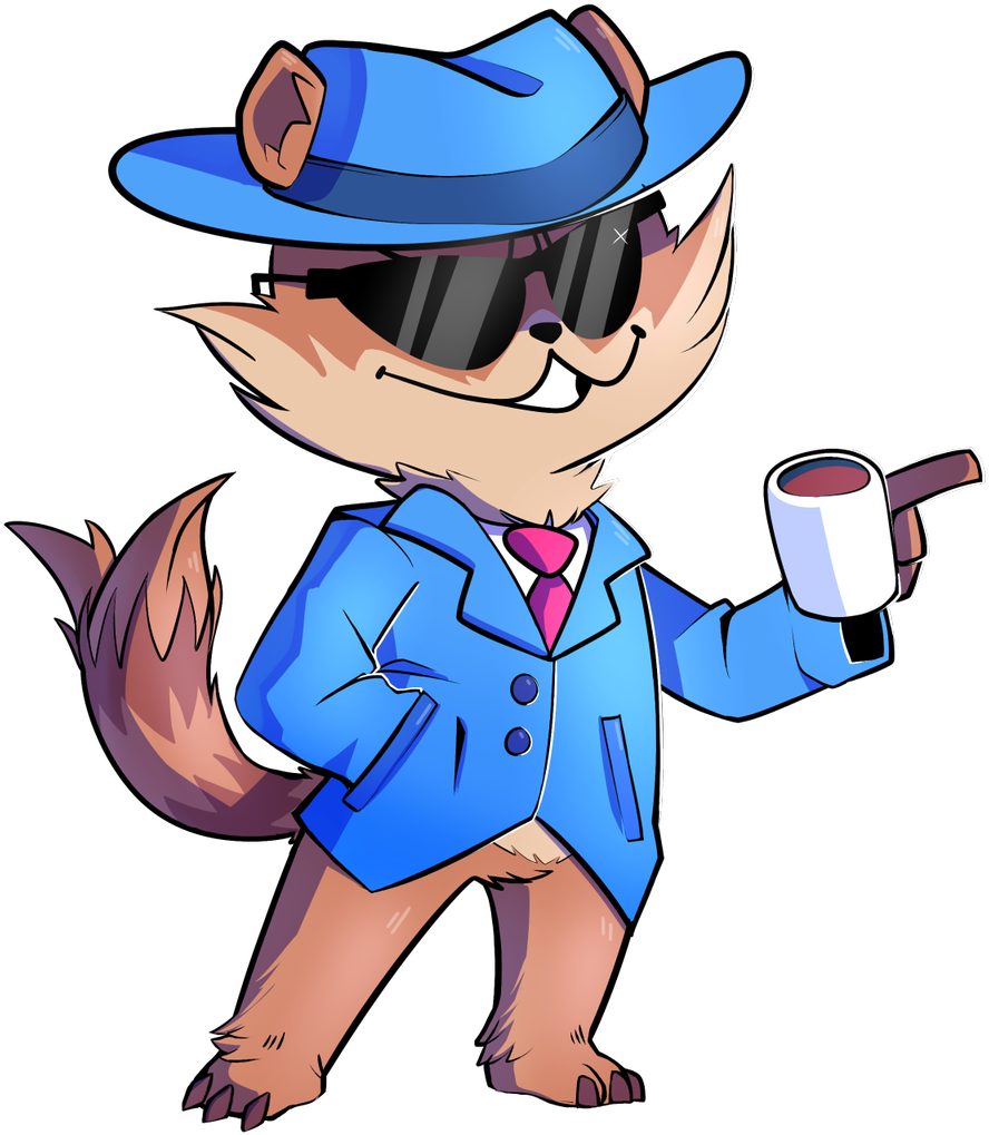 This Slick Fella Is The Most Persuasive Monster You'll - Cartoon (1200x1200), Png Download