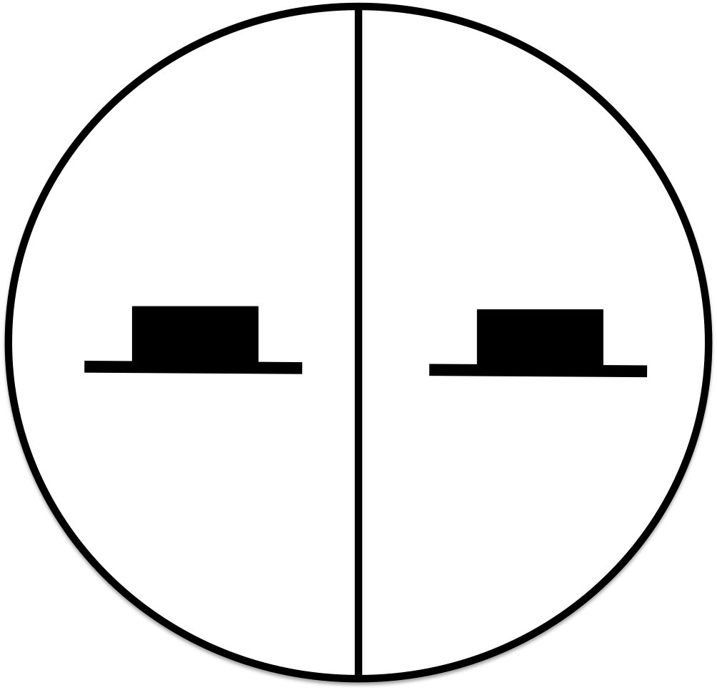 Half Rest Pizzahalf Note Rest - Circle (1004x966), Png Download