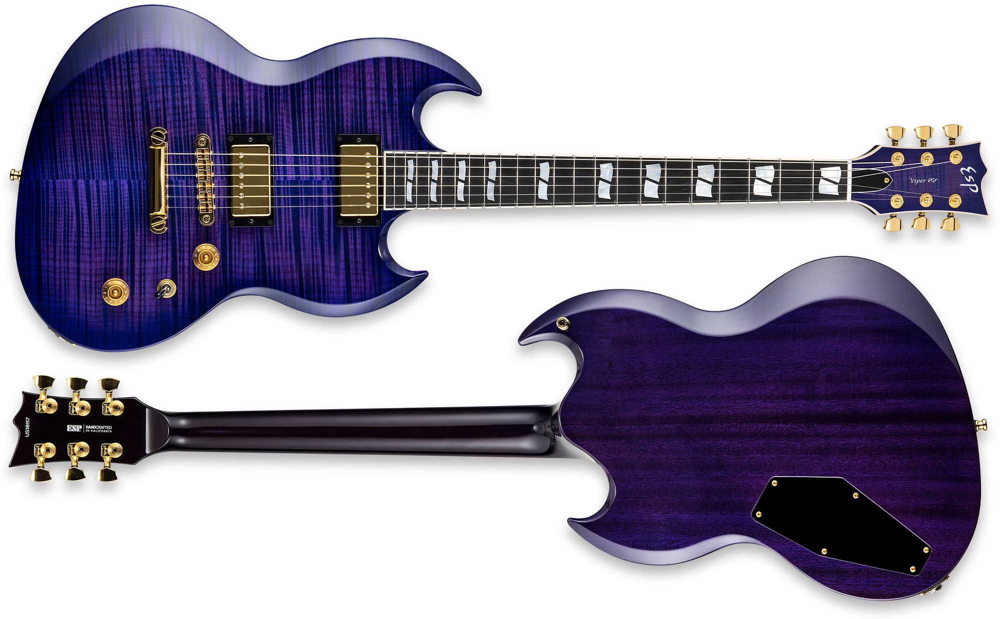 Esp Usa - Esp Ltd Viper (2000x1252), Png Download