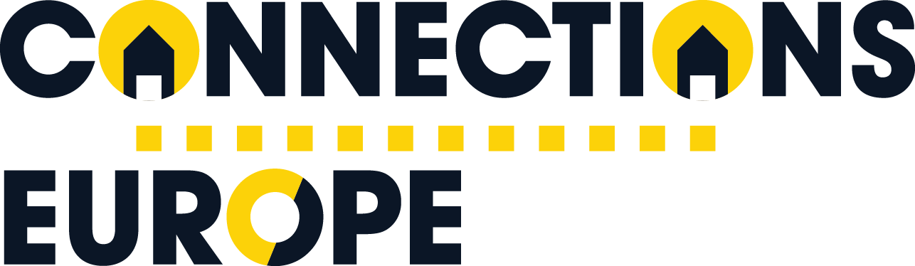 Connections Europe - Graphic Design (1286x374), Png Download