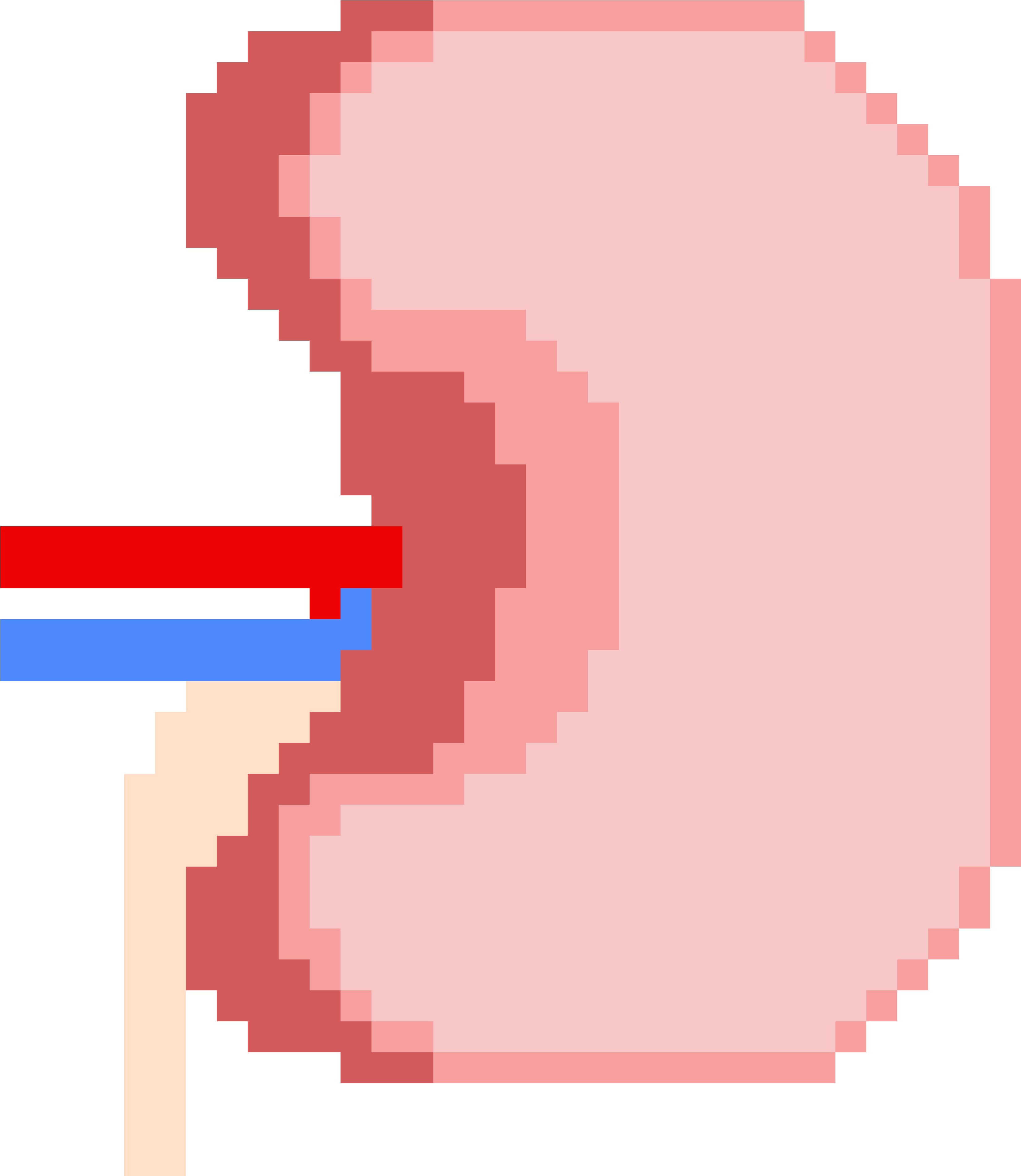 Kidney - Pixel Art Pokemon Voltorbe (5900x5100), Png Download