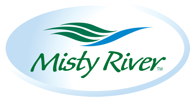 Misty River Logo - Label (828x423), Png Download