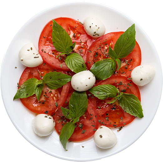 Caprese Salad (600x600), Png Download