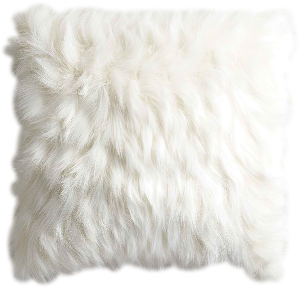 pillow white faux fur png full size png download seekpng pillow white faux fur png full size