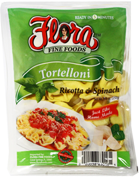 Ricotta And Spinach Tortelloni - Convenience Food (800x800), Png Download