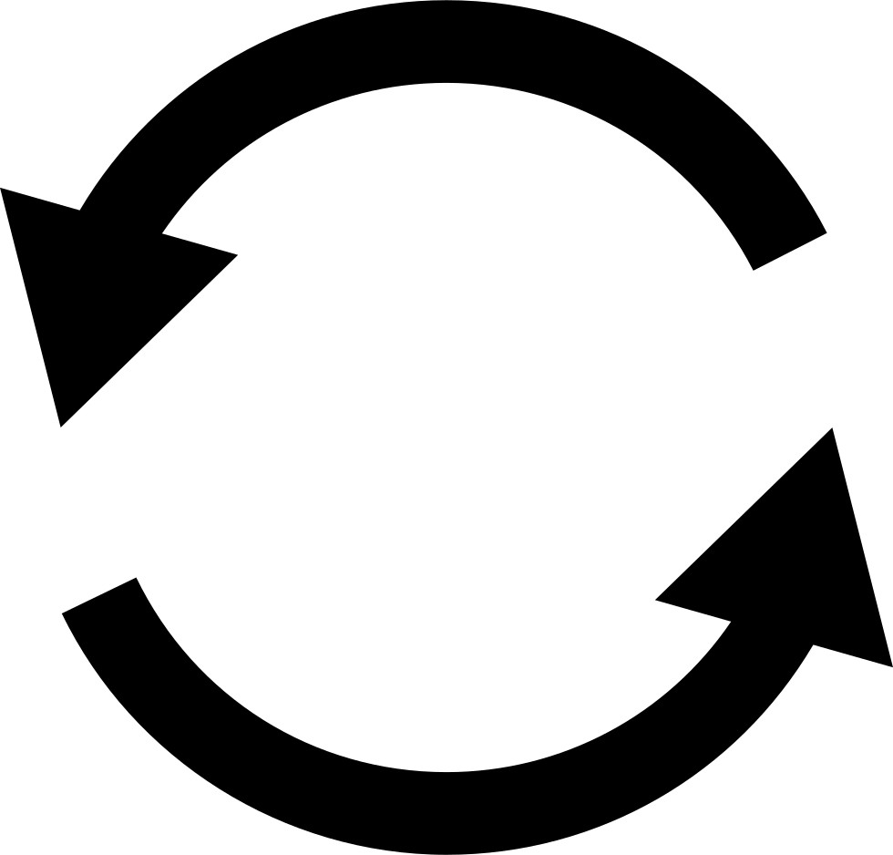 Png File - Refresh Arrows Png (980x938), Png Download