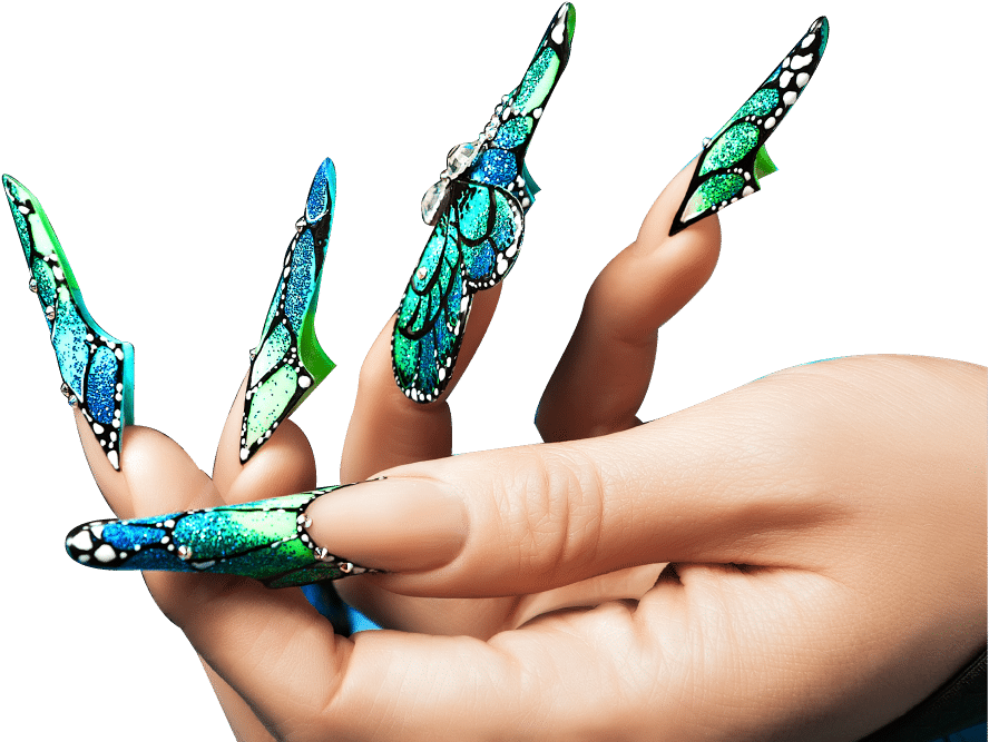 Nails Salon Near Me (906x688), Png Download