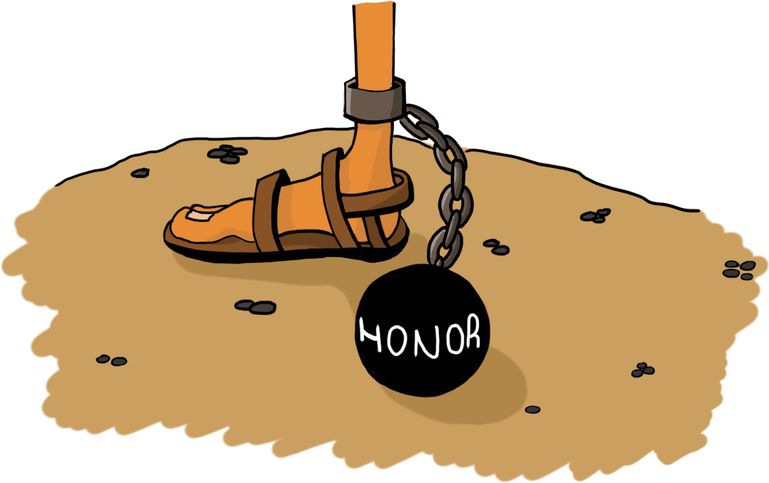 Being A Slave To Allah - Illustration (1000x707), Png Download