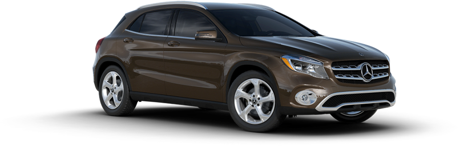 2018 Mb Gla Brown - Black Glc 300 2018 (900x432), Png Download