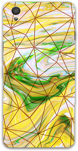 Marble Floral Background Oneplus X Mobile Case - Mobile Phone (600x600), Png Download