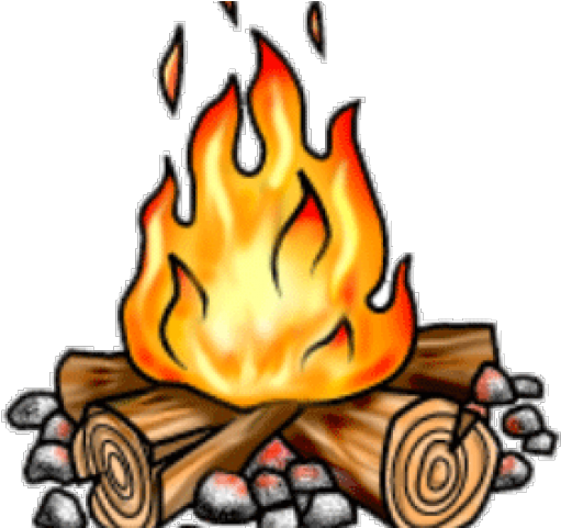 Drawn Campfire Fire Png - Campfire Png (640x480), Png Download