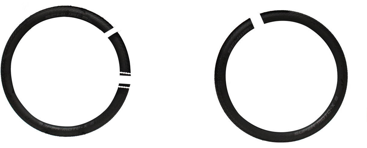 26 Jan Icon Schwalbe Supermoto Tire - Circle (1300x773), Png Download