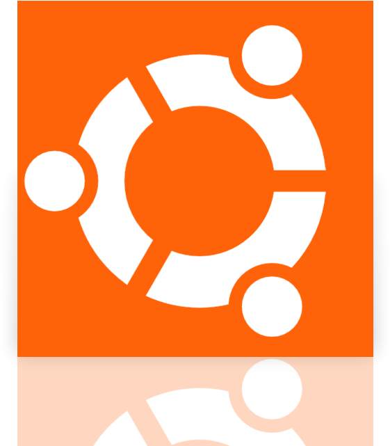 Ubuntu, Mirror Icon - Ubuntu White Icon Png (640x640), Png Download