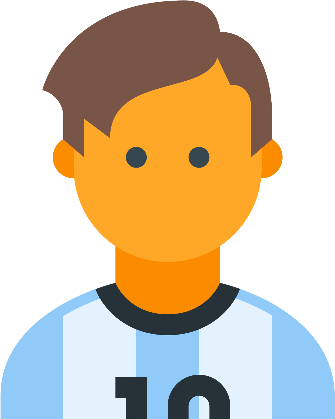 Messi Icon (1600x1600), Png Download