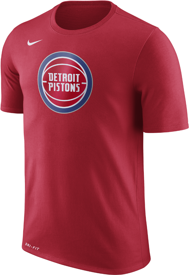 Detroit Pistons Nike Dry Logo Big Kids' Nba T-shirt - Denver Nuggets Nike Shirt (1000x1000), Png Download