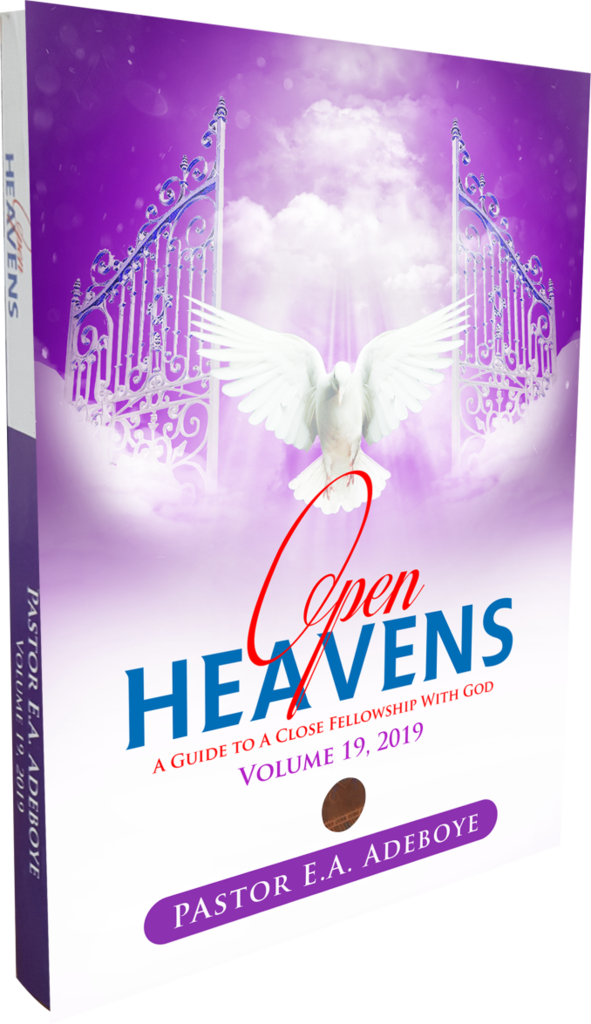 Open Heavens Devotional 2019 (591x1024), Png Download
