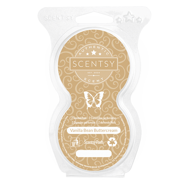 Vanilla Bean Buttercream Scentsy Pod Twin Pack - Pumpkin Roll Scentsy (600x600), Png Download