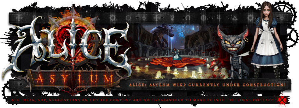 Alice Asylum Is The The Upcoming Third Game In The - Alice Asylum (1000x355), Png Download