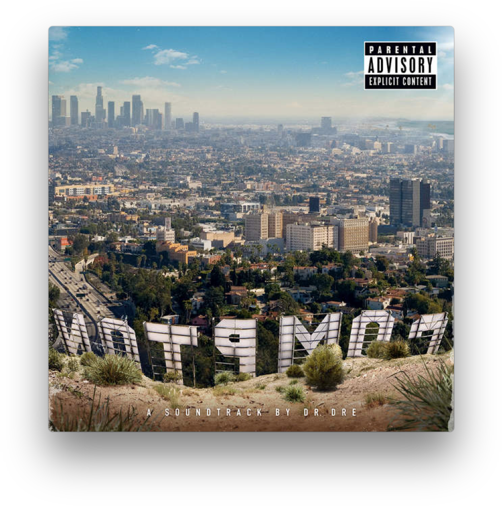 Compton By Dr - Dr Dre Compton Album (1024x1024), Png Download