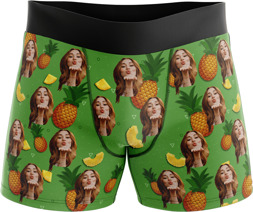 Put Your Face On Boxers - Boxers With Face On Them (1400x1400), Png Download