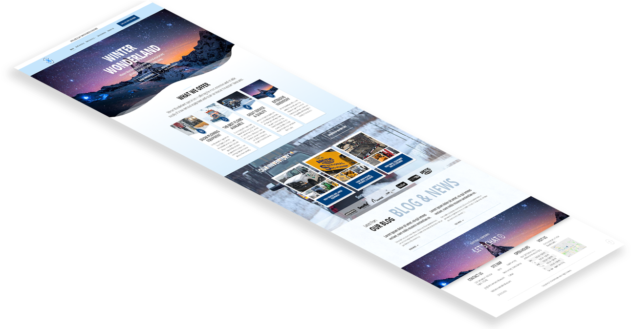 We Worked With Winter Wonderland's - Flyer (1368x674), Png Download