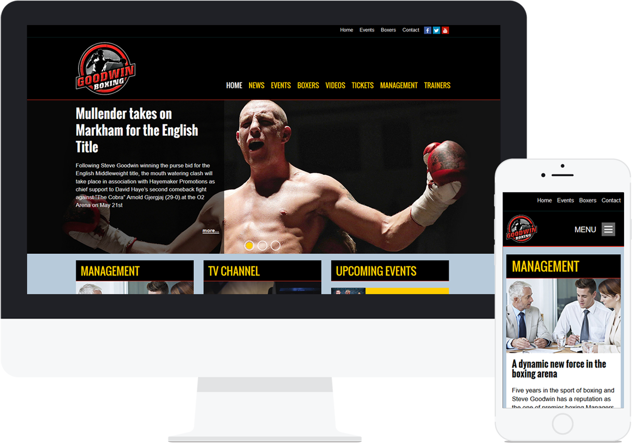 Goodwin Boxing - Boxing (2000x1000), Png Download