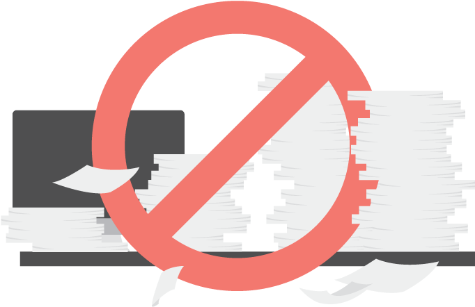 Warehouse Management Software Gets Rid Of Paperwork - Circle (700x447), Png Download