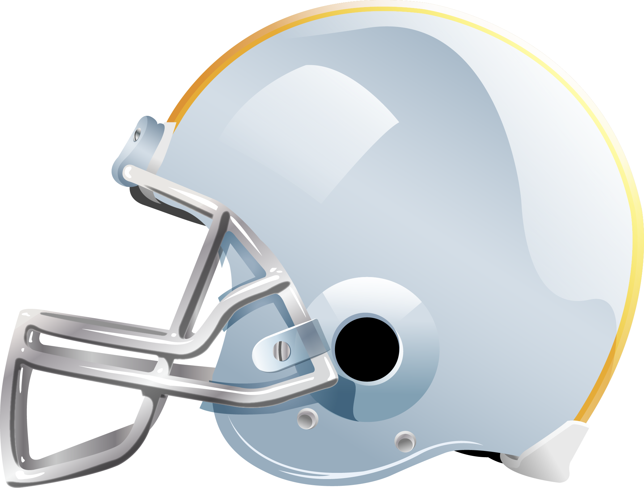 Motorcycle Helmet Football Helmet Drawing - Football Helmet (2084x1580), Png Download