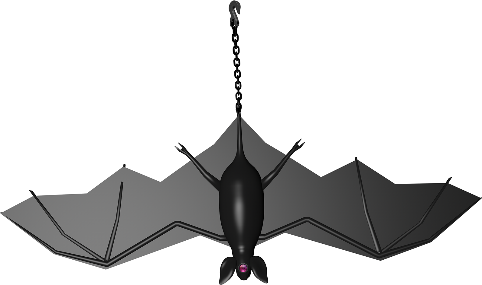 The Guardian Bat Is A Plastic Decoy With A Built In - Origami (1920x1440), Png Download