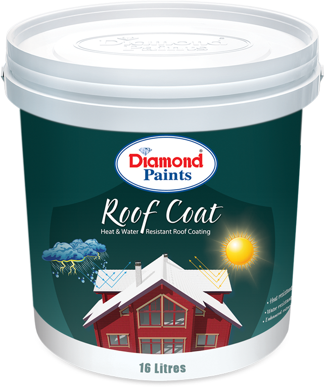 Diamond Roof Coat - Diamond Paints Pakistan (800x781), Png Download