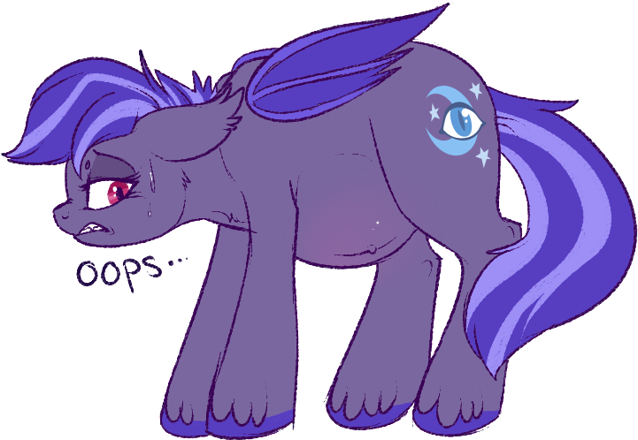 Lulubell, Bat Pony, Oc, Oc - Bat Pony Oc Sex (733x550), Png Download